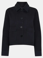 Tracy Zemlak Black Casual Cotton Jacket