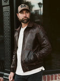 Dark Brown Leather Jacket