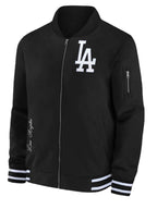 Dave Roberts LA Dodgers Blue Bomber Jacket