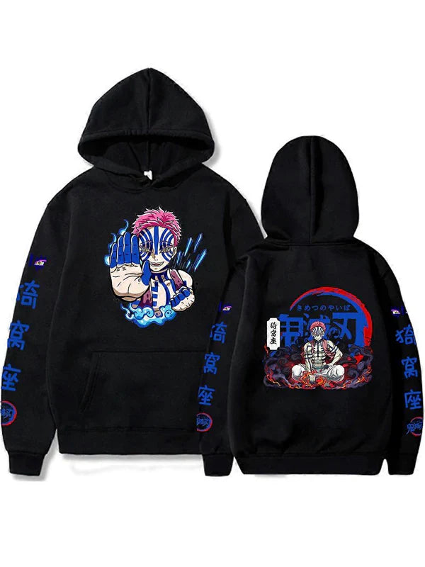 Demon Slayer Hoodie Akaza For Sale
