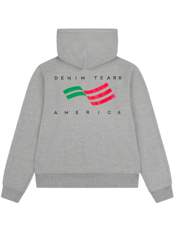 Denim-Tears-America-Sportswear-Zip-Grey-Hoodie-Back