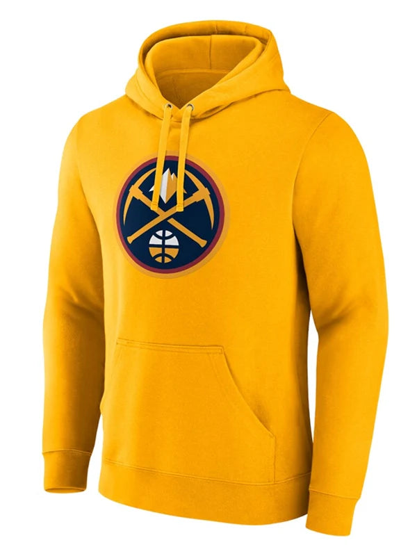 Denver-Nuggets-Hoodie-Yellow
