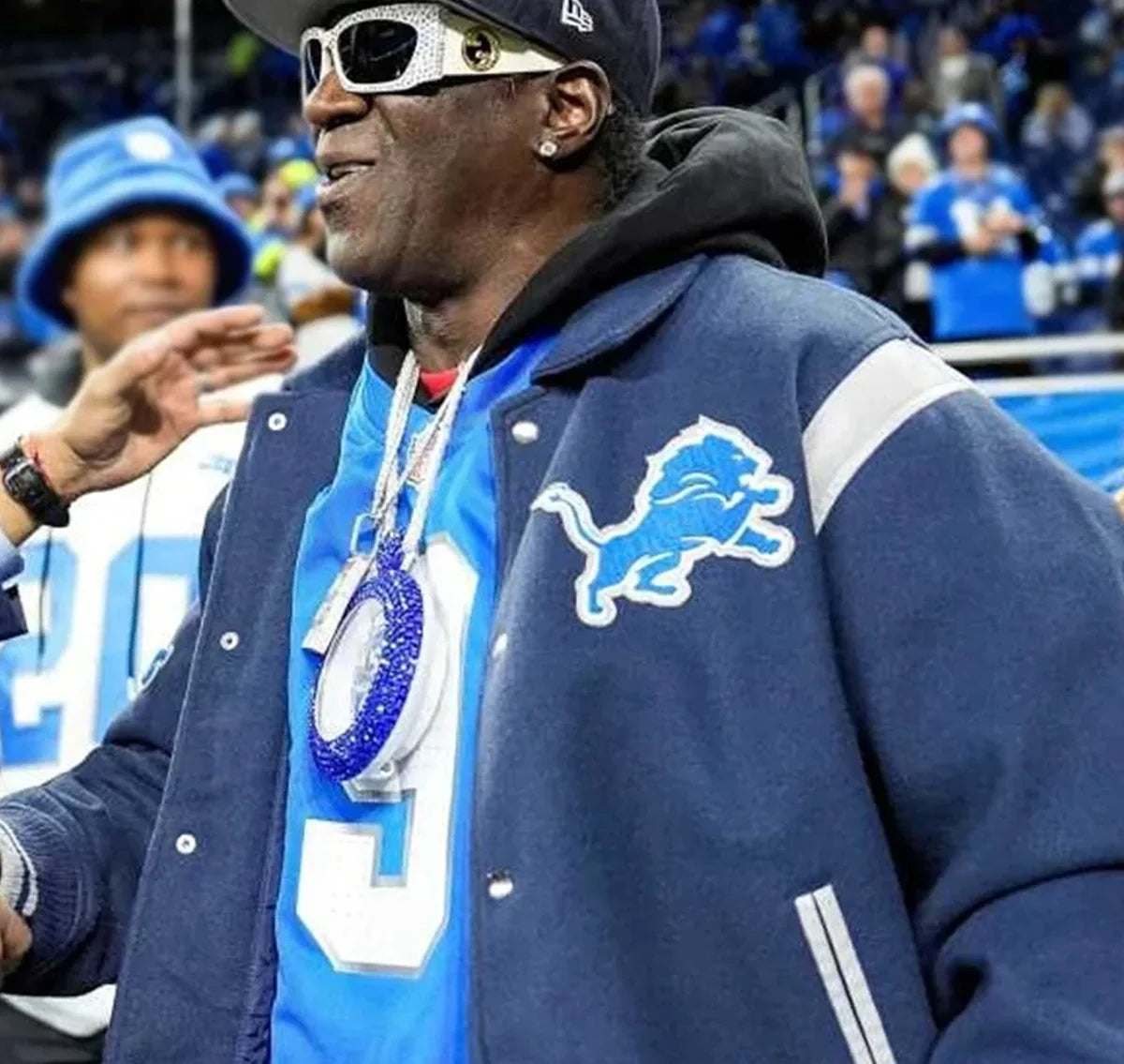 Detroit Lions Varsity Jacket