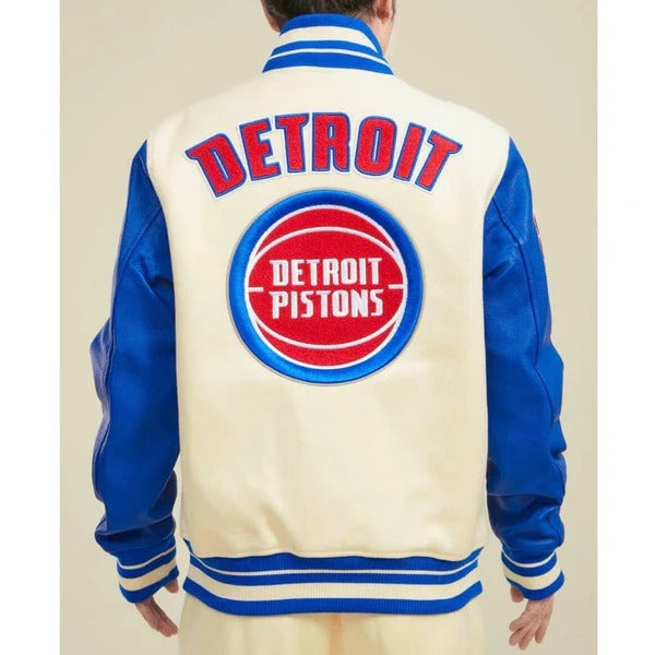 Detroit Pistons Classic Wool Varsity Jacket