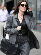 Devil Wears Prada 2 Anne Hathaway Gray Blazer