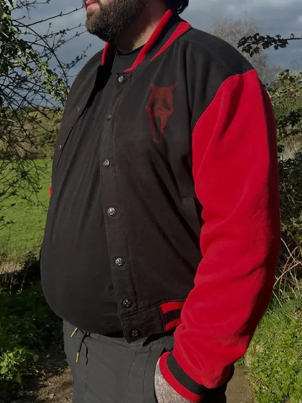 Devil Ghostface Varsity Jacket