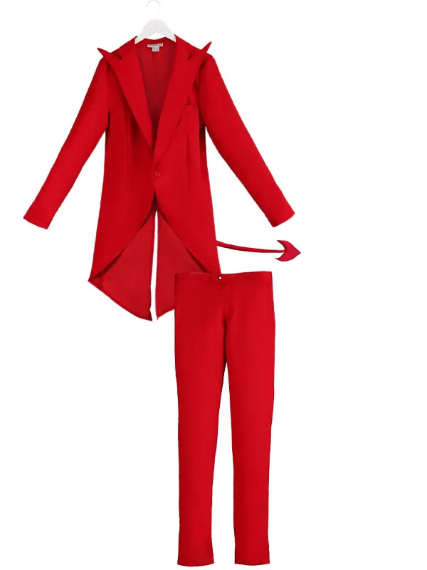 Devil Red Costume Suit