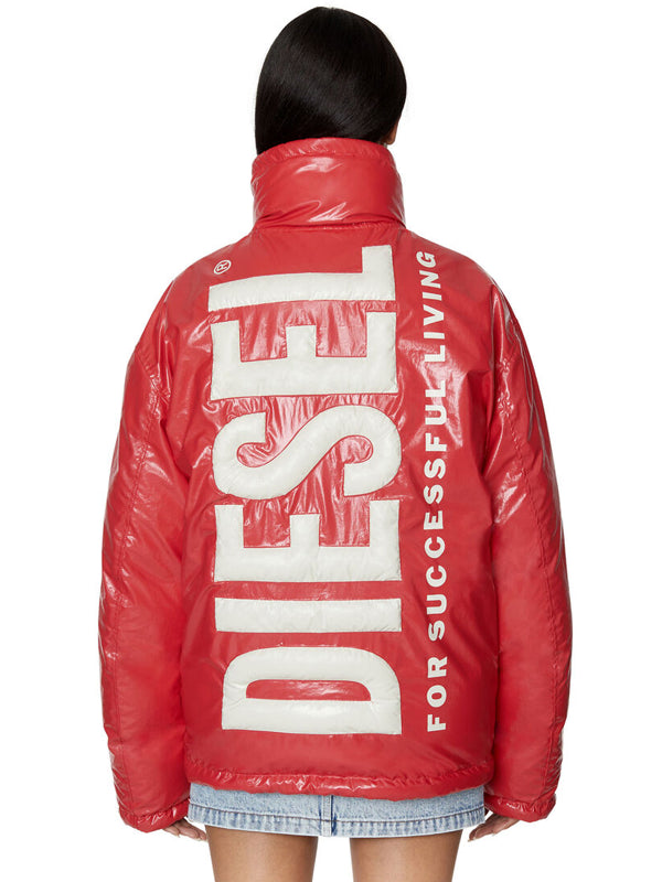 Diesel-Red-Puffer-Jacket