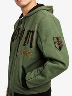 Doctor Doom Army Green Hooded Jacket