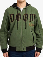 Doctor Doom Army Green Hooded Jacket