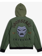 Doctor Doom Army Green Hooded Jacket