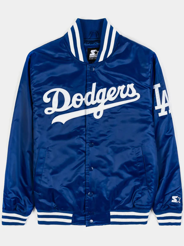 Dodgers Satin Bomber Jacket Sale