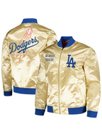 Dodgers Satin Bomber Jacket