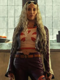 Dr.-Kureha-S02-One-Piece-2026-TV-Series-Katey-Sagal-Brown-Cropped-Leather-Jacket