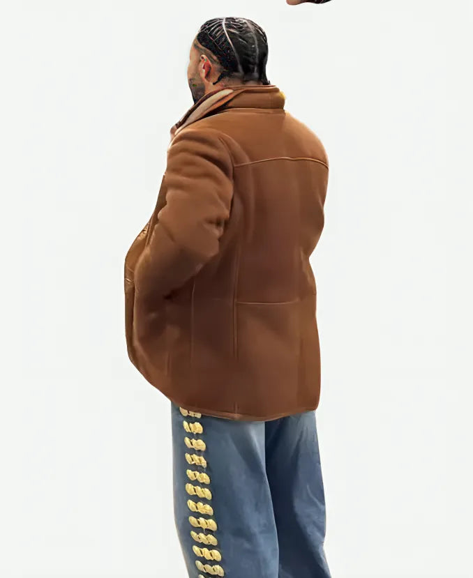 Drake 2026 Suede Leather Jacket