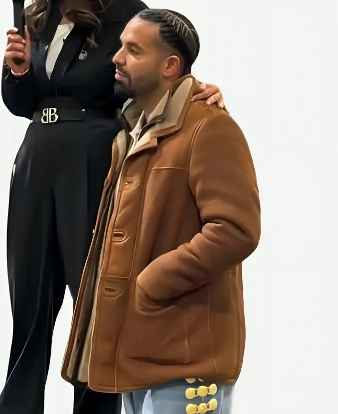 Drake 2026 Suede Leather Jacket