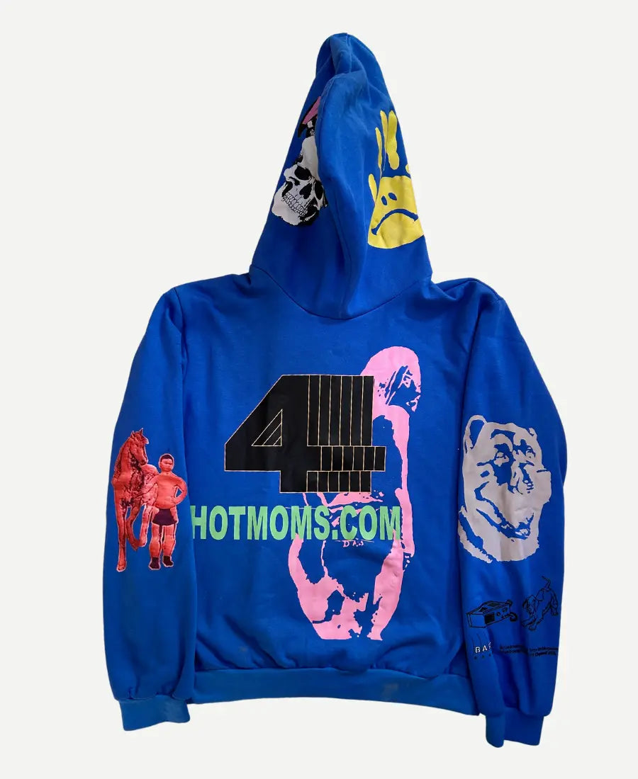 Drake-FATD-For-All-The-Dogs-Blue-Hoodie-Back