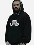 Drake Hate Survivor Black Hoodie