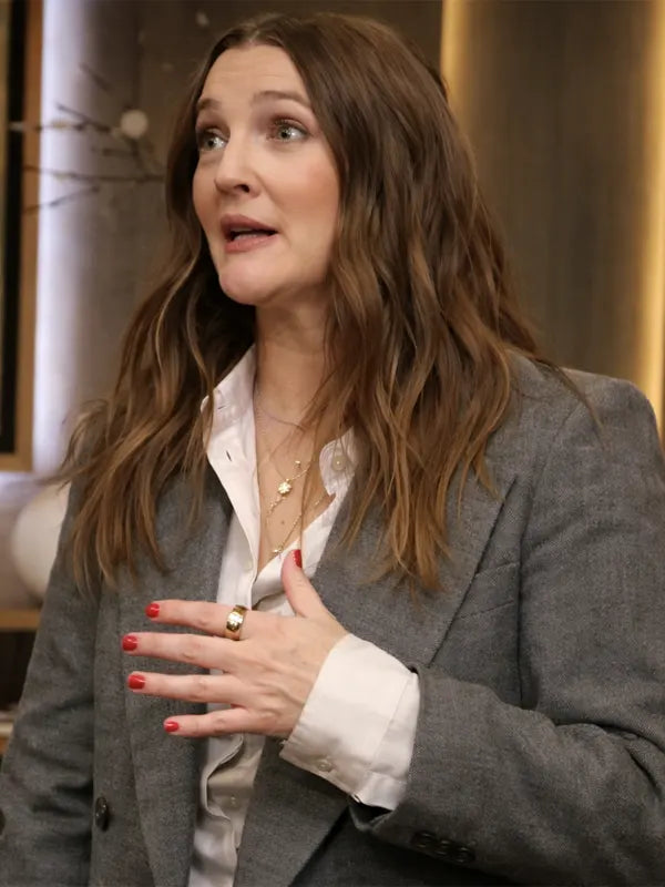 Drew Barrymore Show S06 Grey Blazer