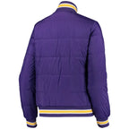 Dubois Minnesota Vikings Purple Zip Puffer Jacket For Sale