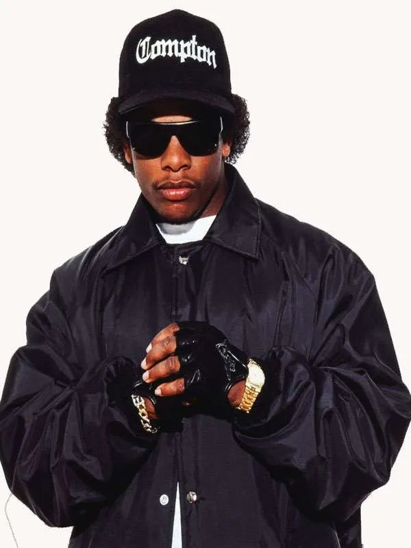 Eazy E Black Satin Jacket