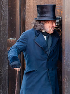 Ebenezer 2026 A Christmas Carol Johnny Depp Coat