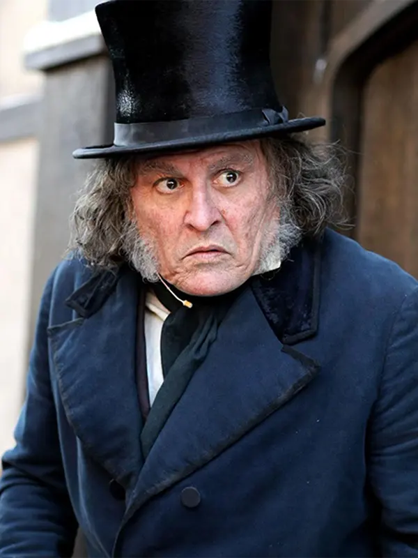Ebenezer 2026 A Christmas Carol Johnny Depp Coat