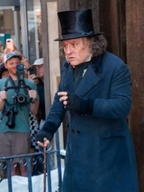 Ebenezer 2026 A Christmas Carol Johnny Depp Coat