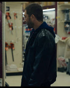 The Bear Richie Bomber Leather Jacket