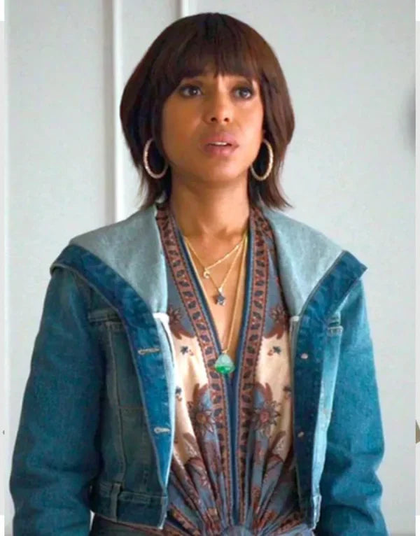 Eleanor-TV-Series-Imperfect-Women-2026-Kerry-Washington-Hooded-Denim-Jacket-Blue