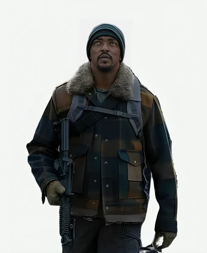 Elevation Anthony Mackie Shearling Jacket