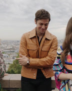 Emily-In-Paris-Gabriel-Leather-Jacket