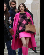 Emily-In-Paris-Hot-Pink-Coat