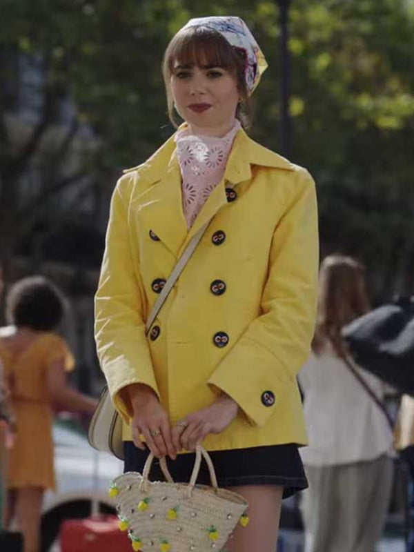 Emily-In-Paris-Season-03-Emily-Cooper-Yellow-Coat