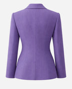 Emma Thompson The Sheep Detectives Purple Blazer