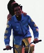 Kid Cudi Entergalactic Denim Jacket