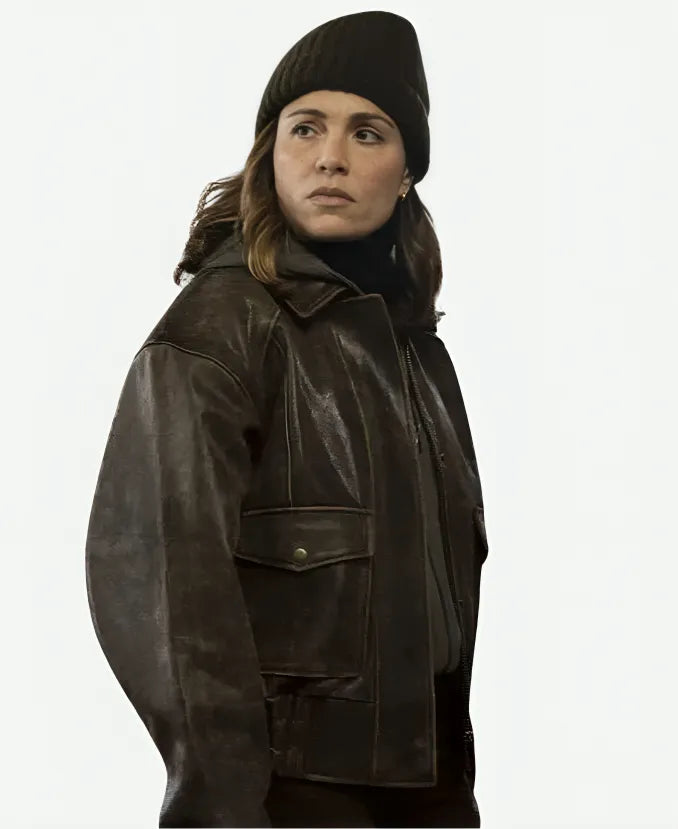 Eva Ramos FBI S08 Leather Jacket