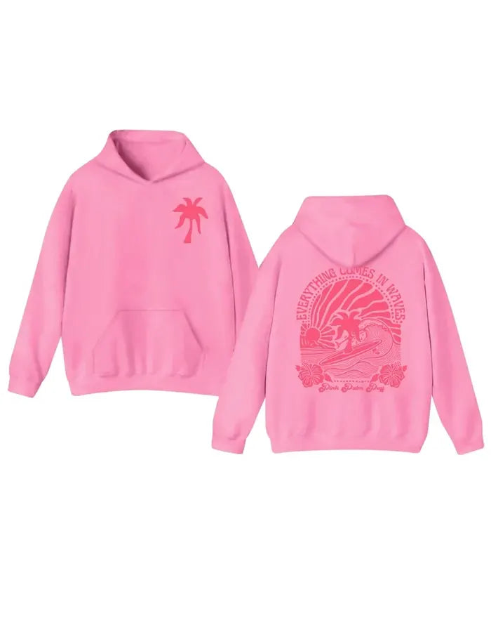 Everything Comes In Waves Hoodie For Sale