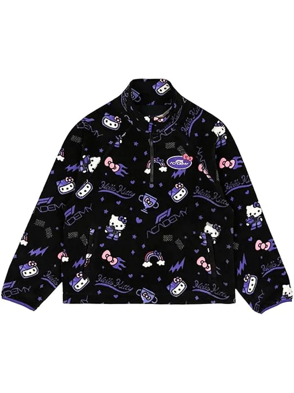 F1A x Hello Kitty Women Polar Fleece Jacket