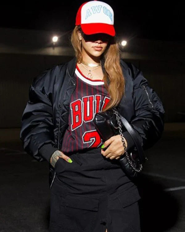 F1_Race_Las_Vegas_Rihanna_Bomber_Jacket