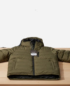 Omar Adom Zidan FBI Puffer Hooded Jacket