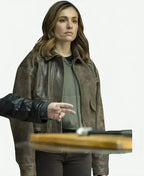Eva Ramos FBI S08 Leather Jacket