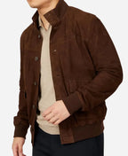 FBI Tom Pecinka Suede Leather Jacket