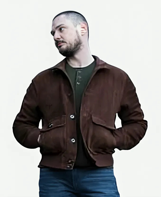 FBI Tom Pecinka Suede Leather Jacket