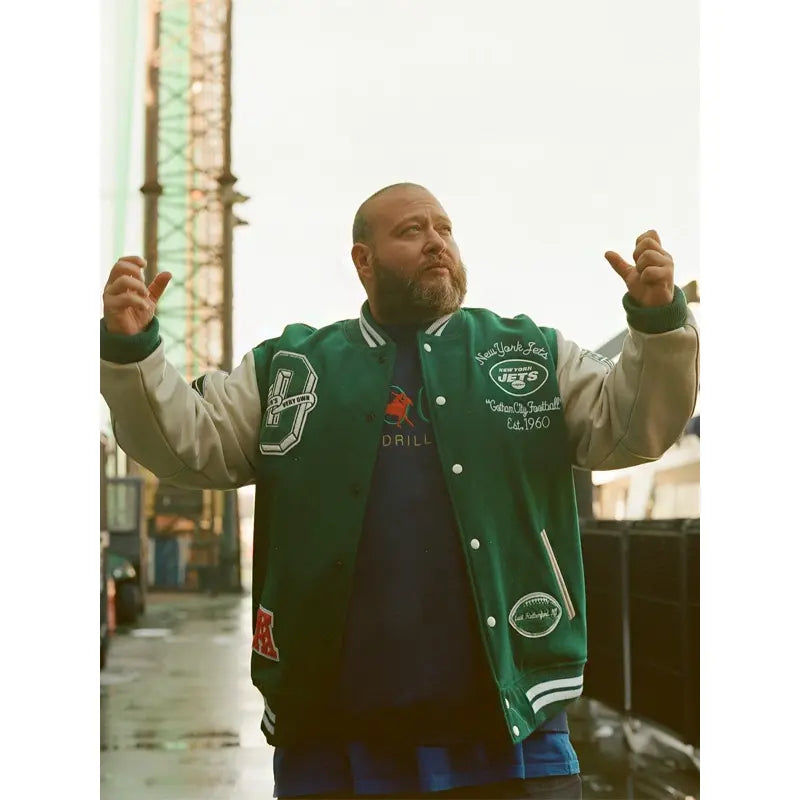 OVO x NFL New York Jets Varsity Jacket