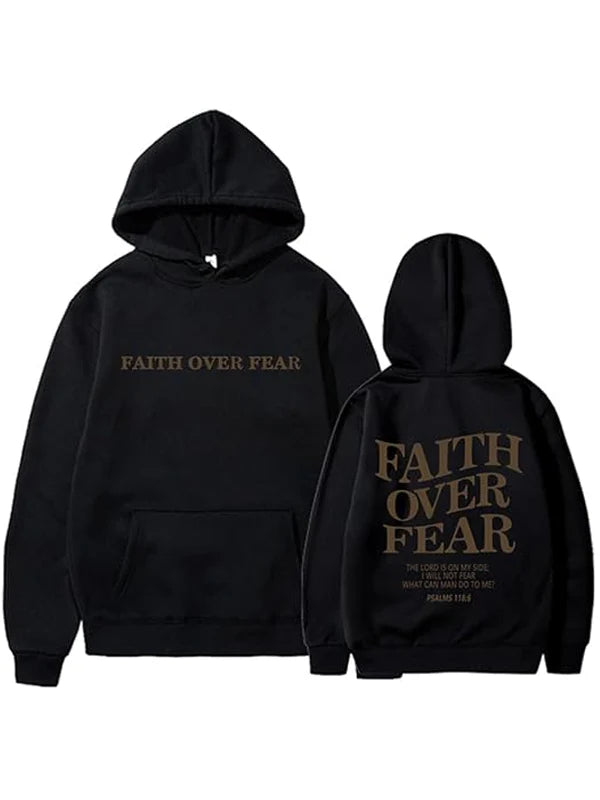 Faith Over Fear Pullover Hoodie