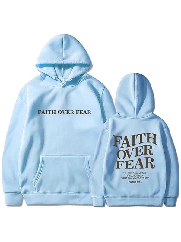 Faith Over Fear Pullover Hoodie