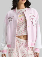 Fanatics x LoveShackFancy Southern California Varsity Jacket
