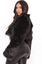 Fashion-Nova-Black-Fur-Coat-Cropped