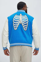 Fashion-Nova-Blue-White-Skeleton-Letterman-Jacket